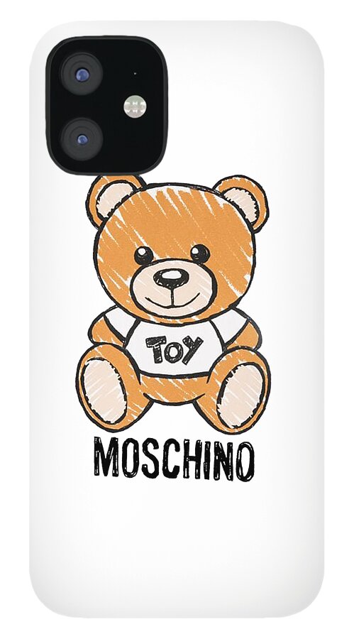 Moschino Bear iPhone 12 Case by Boom Boom - Pixels