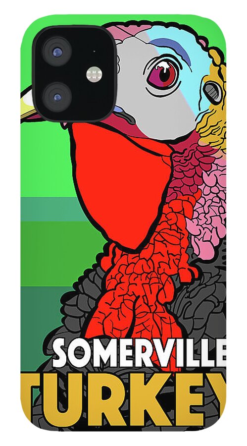 Somerville iPhone 12 Case featuring the digital art Mr Somerville by Caroline Barnes