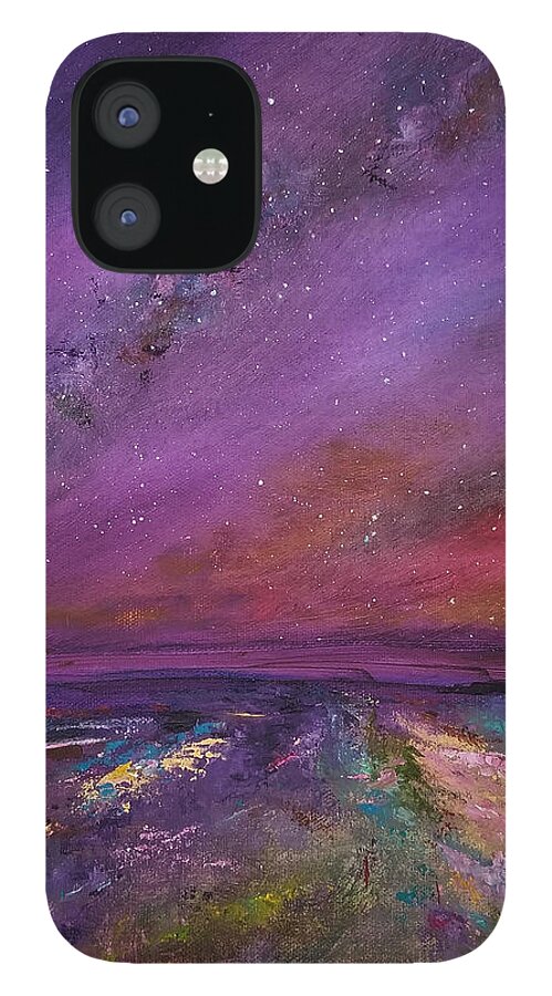 Sky iPhone 12 Case featuring the painting Nothing is Lost by Judith Rhue
