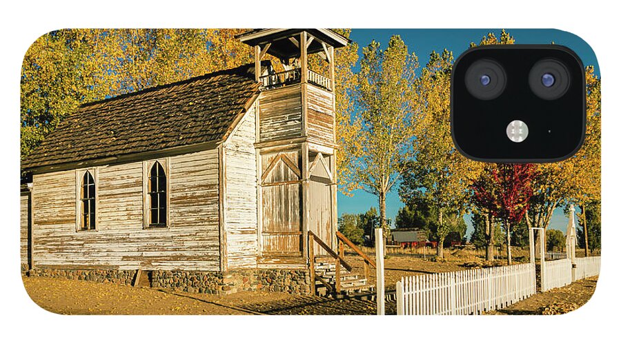 Lassen iPhone 12 Case featuring the photograph Old Castantia Church by Mike Lee