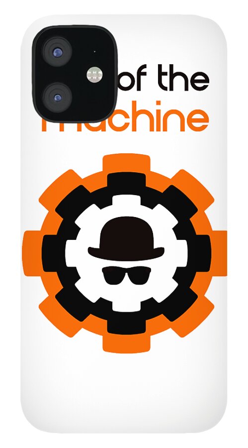 Richard Reeve iPhone 12 Case featuring the digital art Part of the Machine by Richard Reeve