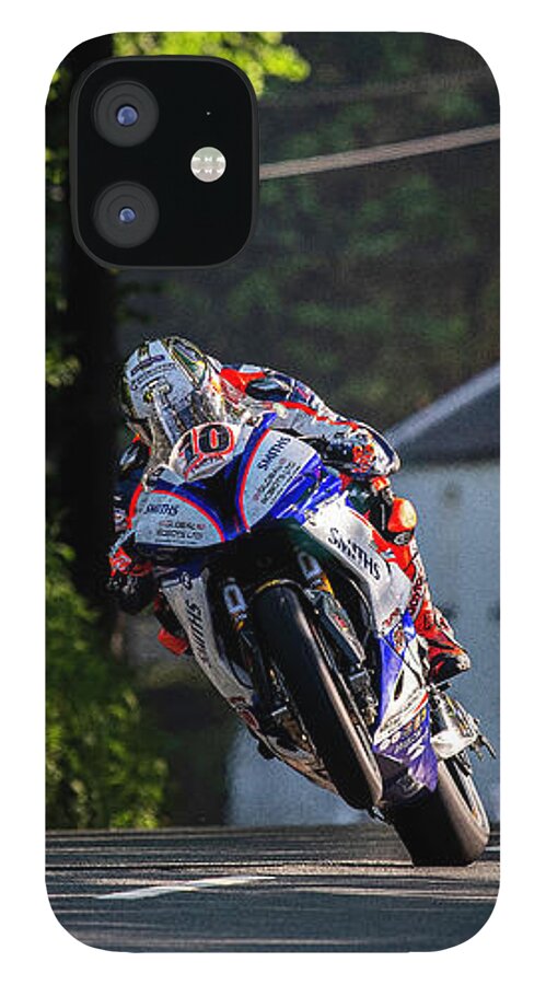 Isle Of Man Tt iPhone 12 Case featuring the photograph Peter Hickman TT 2018 by Tony Goldsmith