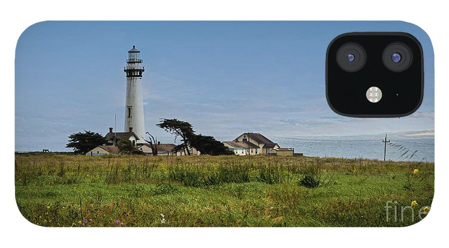 Lighthouse iPhone 12 Case featuring the photograph Pigeon Point Lighthouse by David Levin