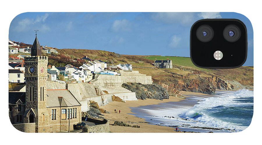 Porthleven iPhone 12 Case featuring the photograph Porthleven by Ian Middleton