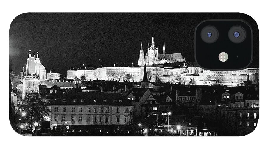  iPhone 12 Case featuring the photograph Prague Castle by Dennis Richardson