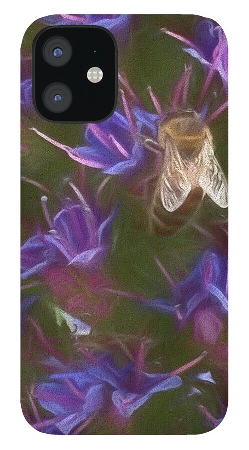 Bee iPhone 12 Case featuring the photograph Pride of Madeira #1 by Rebecca Herranen