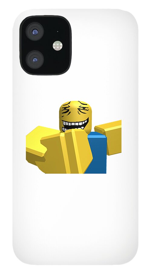 Roblox Noob Character iPhone 12 Case by Vacy Poligree - Pixels