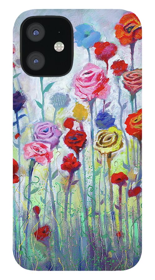 Ford Smith iPhone 12 Case featuring the painting Rosy Outlook by Ford Smith