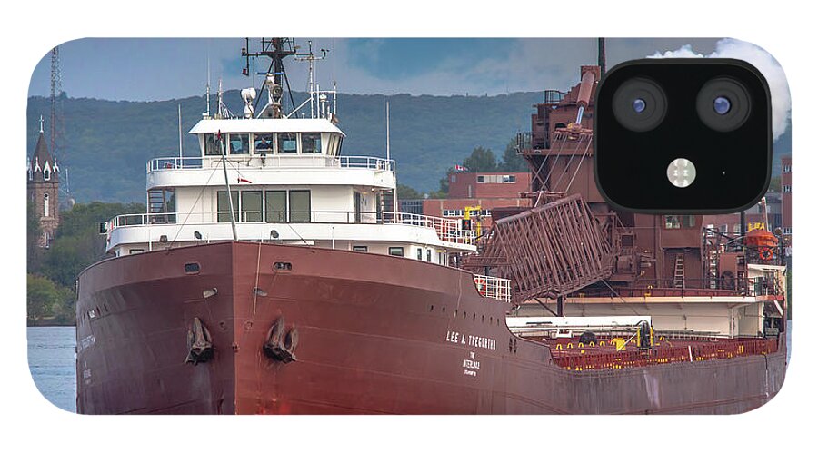 M/v Lee A. Tregurtha iPhone 12 Case featuring the photograph Ship M/V Lee A Tregurtha -5271 by Norris Seward