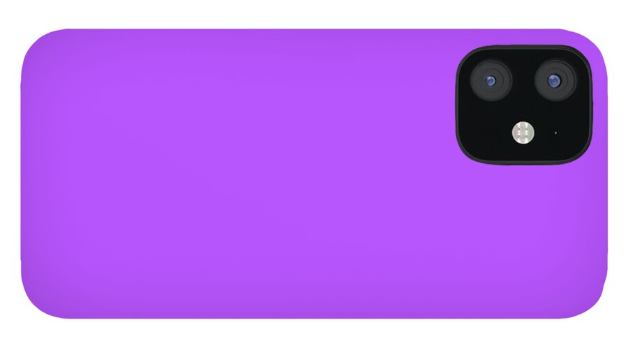Lavender iPhone 12 Case featuring the digital art Slope by Wade Hampton