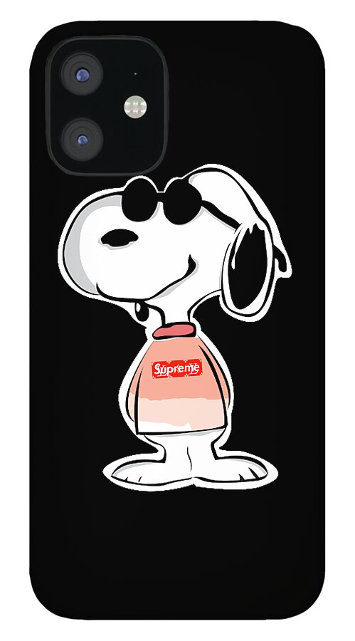 Snoopy Supreme iPhone 12 Case by Mariska Sari - Fine Art America