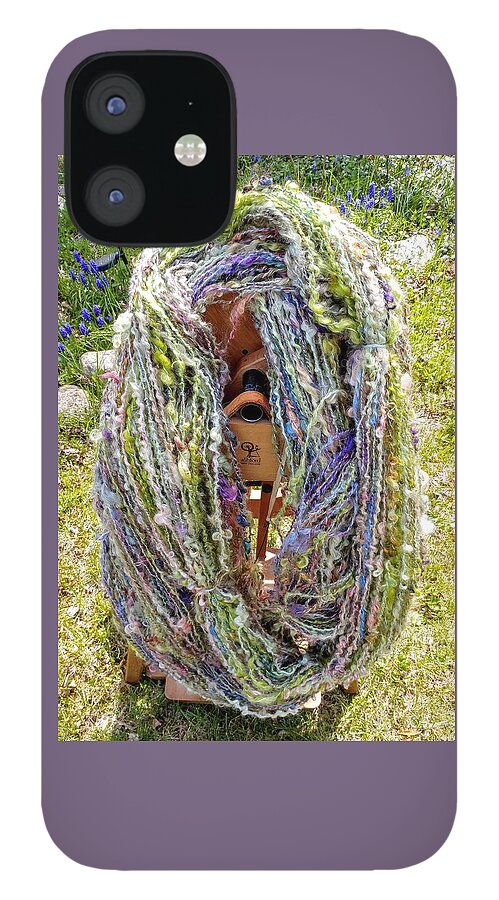 Textured Yarn iPhone 12 Case featuring the photograph Summer Forest Textured Yarn 1 by Charles and Melisa Morrison