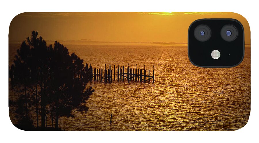 Florida iPhone 12 Case featuring the photograph Sunrise Navarre Beach by George Harth