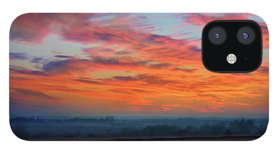 Sunset iPhone 12 Case featuring the photograph Sunset 2-20-2021 by Rod Seel