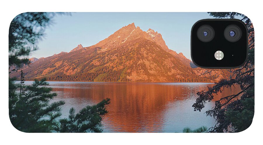 Mountain iPhone 12 Case featuring the photograph Teton Morning Delight by Go and Flow Photos