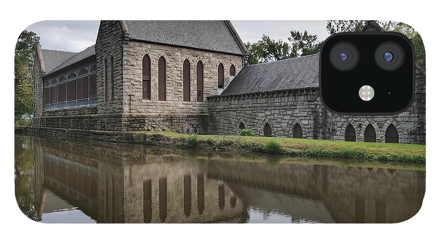  iPhone 12 Case featuring the photograph The James River Pumphouse by Stephen Dorton