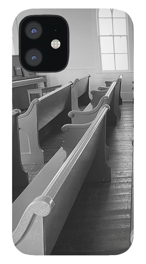 Rockford iPhone 12 Case featuring the photograph The Spirit Awaits BW2 by Lee Darnell
