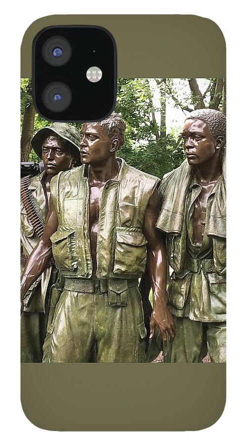 Three iPhone 12 Case featuring the photograph The Three Soldiers by Lee Darnell