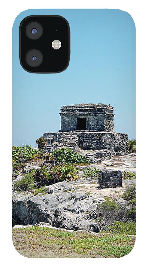 Tulum iPhone 12 Case featuring the photograph Tulum Ruins by William Scott Koenig