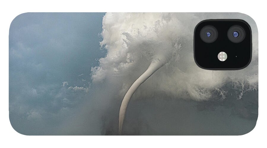 Tornado iPhone 12 Case featuring the photograph Twisted Vapor by Marcus Hustedde