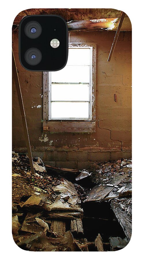 Abandoned Places iPhone 12 Case featuring the photograph Watch your step by Eyes Of CC
