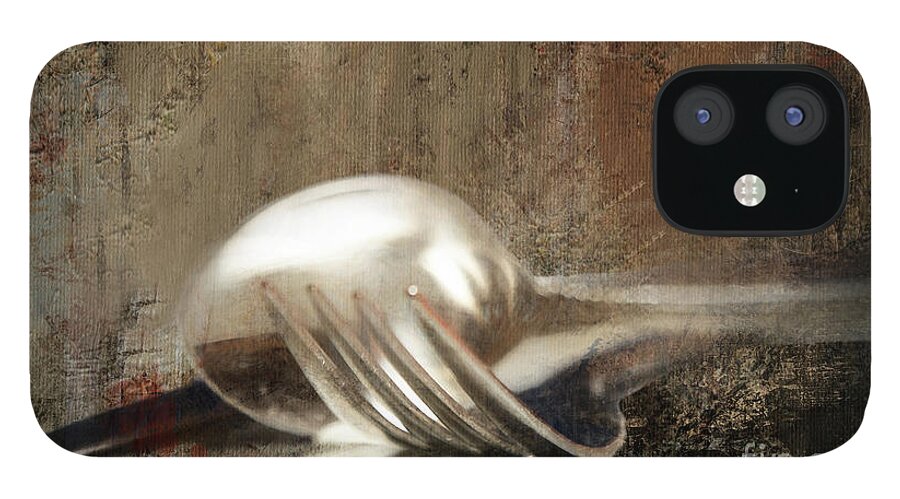 Kitchen iPhone 12 Case featuring the mixed media Weird Relationship by Ed Taylor