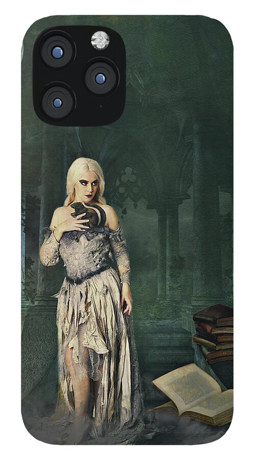 Portrait Of A Goth Tote Bag by Katherine Katsenis - Pixels