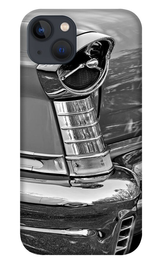 1957 Oldsmobile 98 Starfire Convertible Taillight iPhone 13 Case featuring the photograph 1957 Oldsmobile 98 Starfire Convertible Taillight by Jill Reger