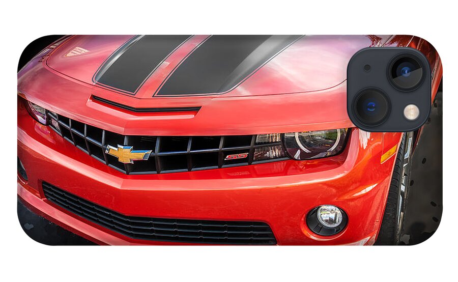 2012 Chevy iPhone 13 Case featuring the photograph 2012 Chevy Camaro SS #3 by Rich Franco
