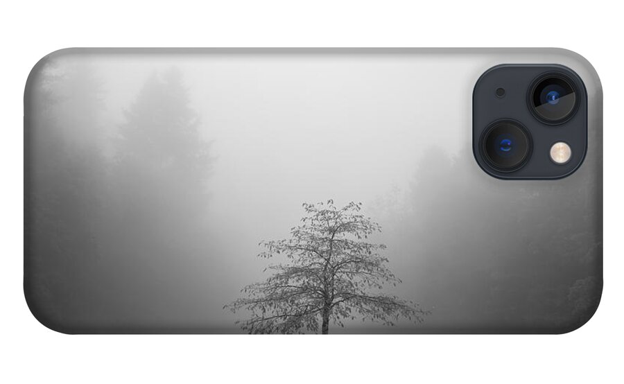 Portland Fog iPhone 13 Case featuring the photograph Being centered #1 by Kunal Mehra