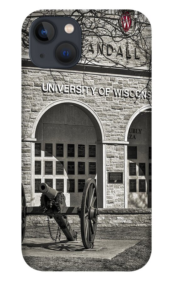 Badger iPhone 13 Case featuring the photograph Camp Randall - Madison by Steven Ralser