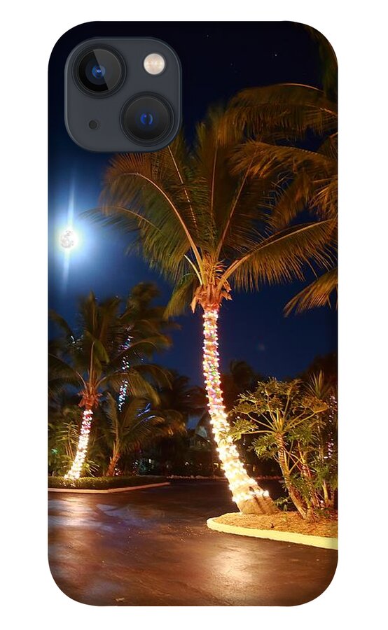 Palm iPhone 13 Case featuring the photograph Christmas Palms #2 by R B Harper