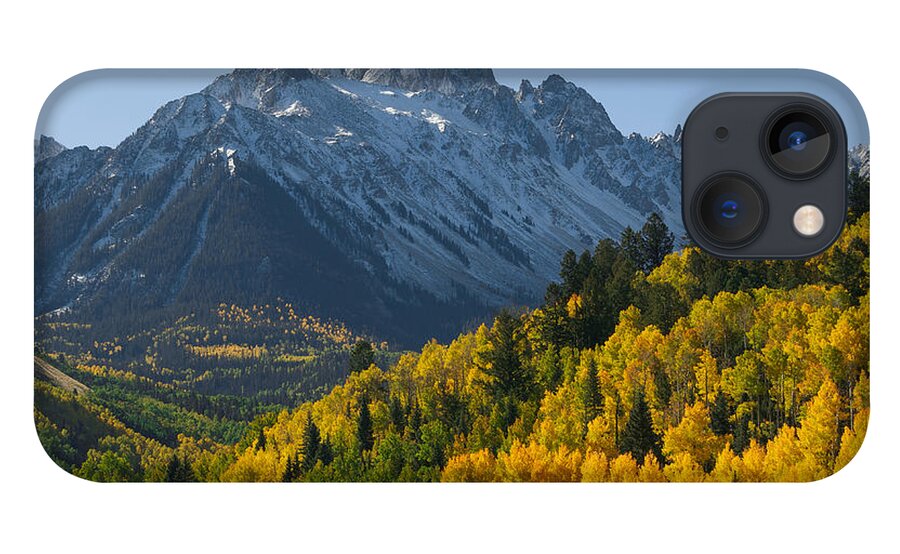 Sneffels iPhone 13 Case featuring the photograph Colorado 14er Mt. Sneffels #2 by Aaron Spong