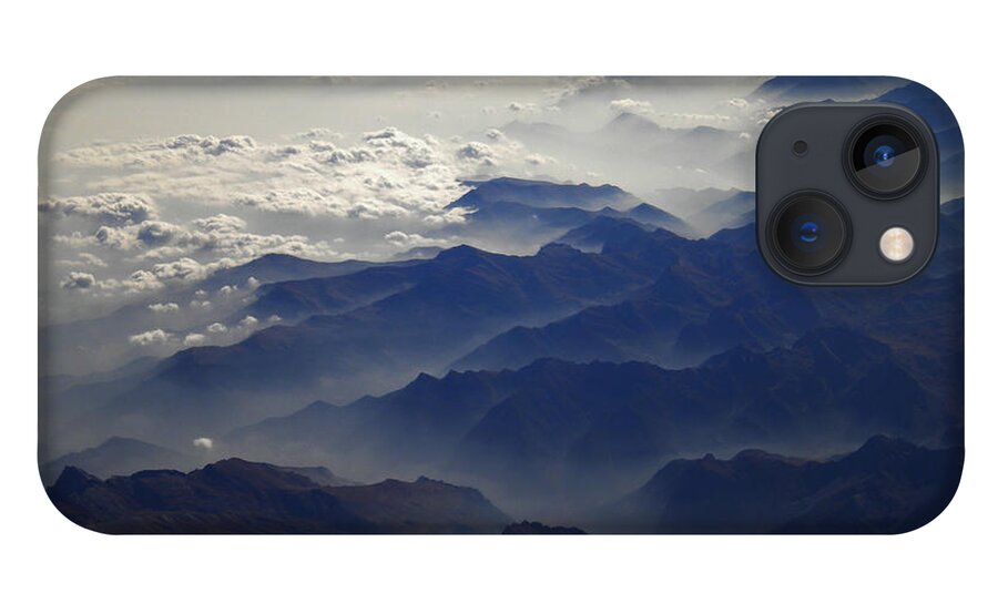 Colette iPhone 13 Case featuring the photograph Flying over the Alps in Europe #1 by Colette V Hera Guggenheim