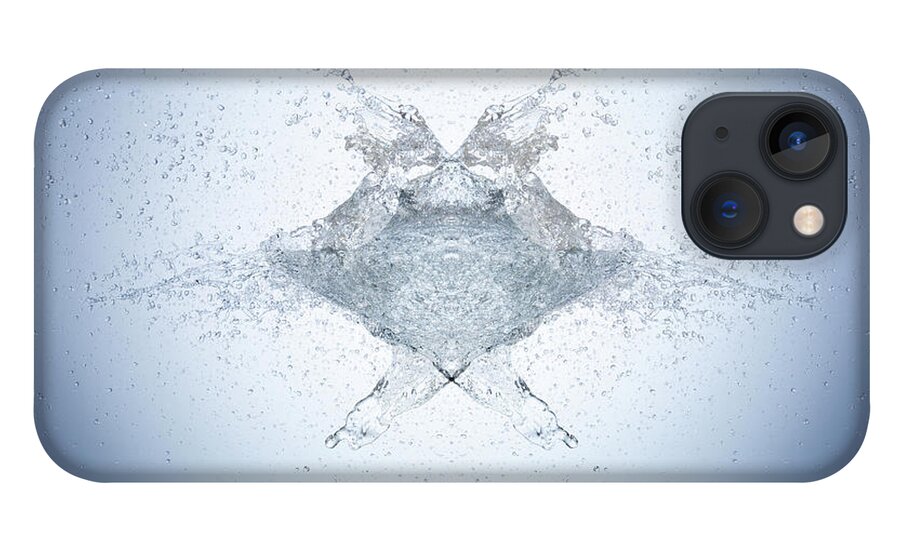 Vitality iPhone 13 Case featuring the photograph High Speed Image Of Water Exploding #1 by Level1studio