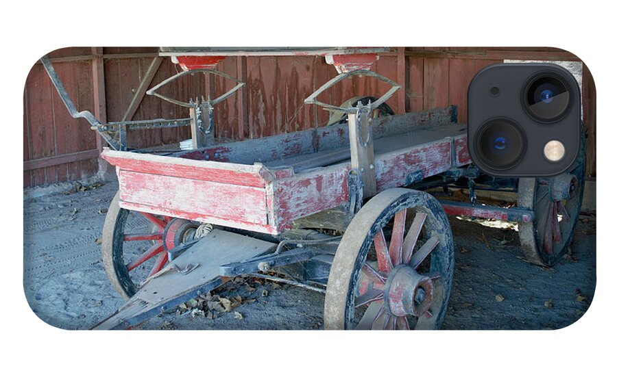Barbara Snyder iPhone 13 Case featuring the photograph Little Red Wine Wagon #1 by Barbara Snyder