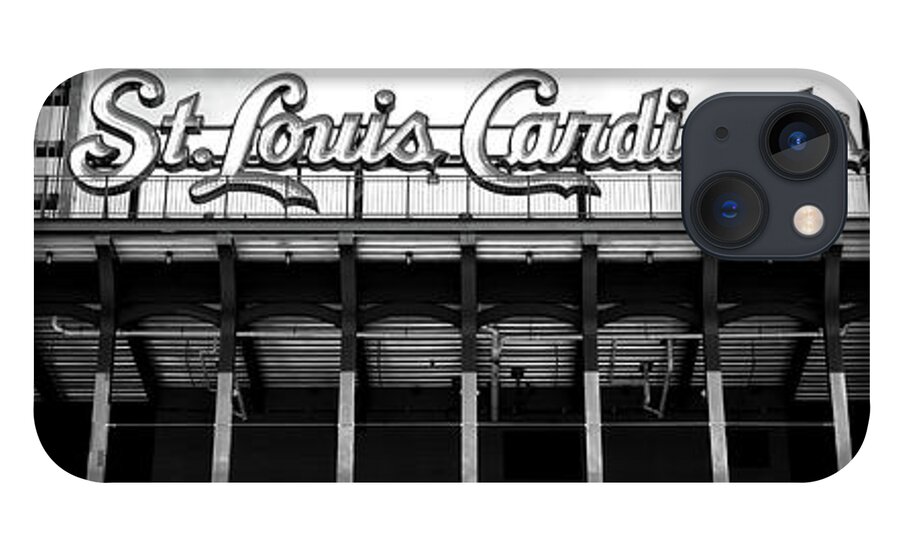 Photography iPhone 13 Case featuring the photograph Low Angle View Of The Busch Stadium #1 by Panoramic Images