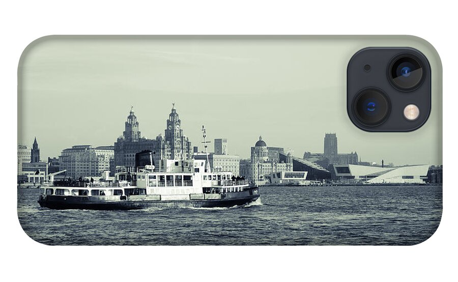 Liverpool Museum iPhone 13 Case featuring the photograph Mersey Ferry by Spikey Mouse Photography