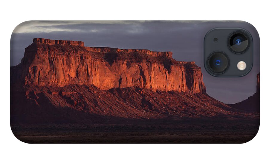 Arizona iPhone 13 Case featuring the photograph Monument Valley Sunrise by Todd Aaron