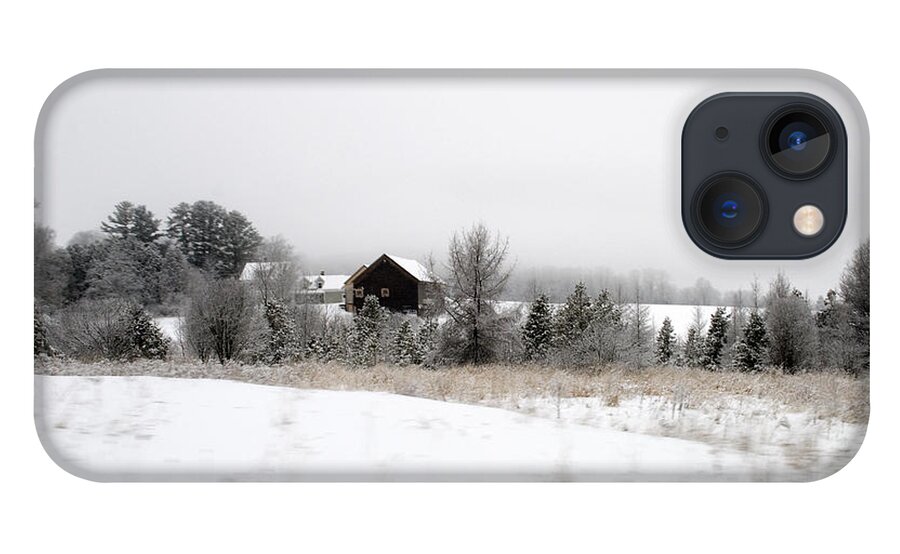 Barn iPhone 13 Case featuring the photograph New England Farm by Jessica Wakefield