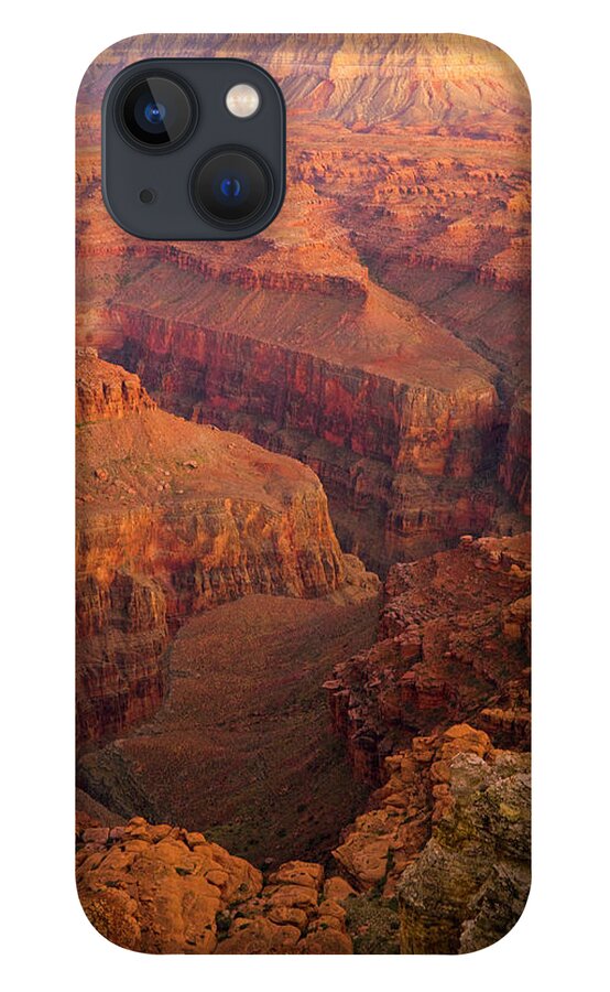 00345503 iPhone 13 Case featuring the photograph Grand Canyon from Kanab Point by Yva Momatiuk John Eastcott