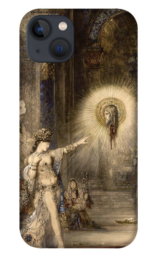 Gustave Moreau iPhone 13 Case featuring the painting The Apparition by Gustave Moreau