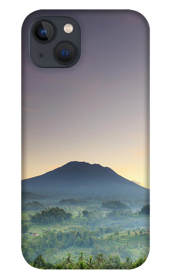 Scenics iPhone 13 Case featuring the photograph Indonesia, Bali, Rice Fields And #10 by Michele Falzone