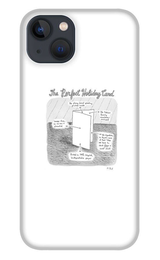 The Perfect Holiday Card iPhone 13 Case
