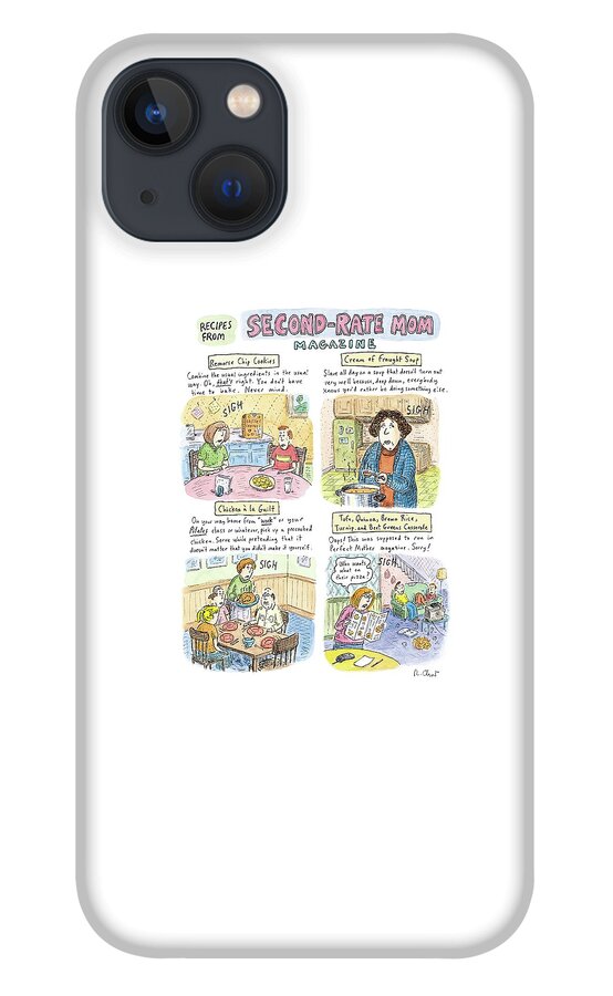 Recipes From Second-rate Mom Magazine iPhone 13 Case