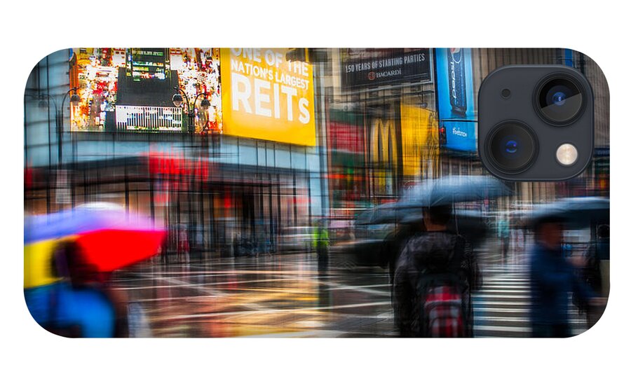 Nyc iPhone 13 Case featuring the photograph A Rainy Day In New York by Hannes Cmarits