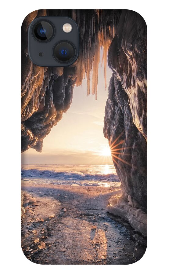 Ice Cave iPhone 13 Case featuring the photograph Frozen Cave At Lake Baikal, Irkutsk #2 by Nestor Rodan