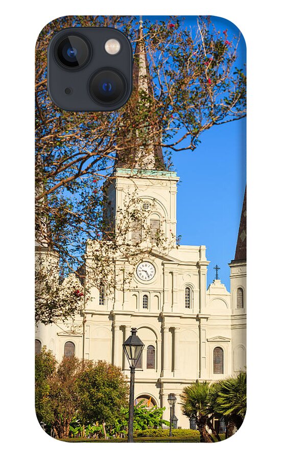 Architecture iPhone 13 Case featuring the photograph Saint Louis Cathedral #2 by Raul Rodriguez