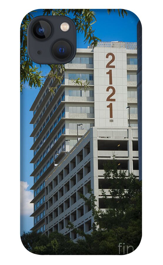 Ken iPhone 13 Case featuring the photograph 2121 Building by Ken Johnson
