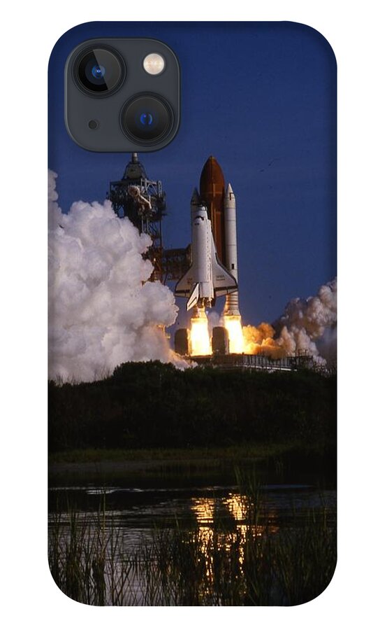 Retro Images Archive iPhone 13 Case featuring the photograph Space Shuttle Challenger #22 by Retro Images Archive